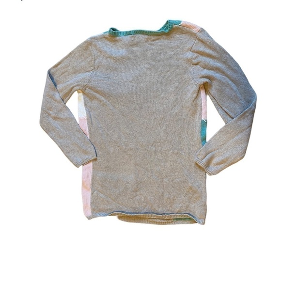 Blair Multicolored Long Sleeve Women’s Sweater Size Medium - Picture 2 of 3